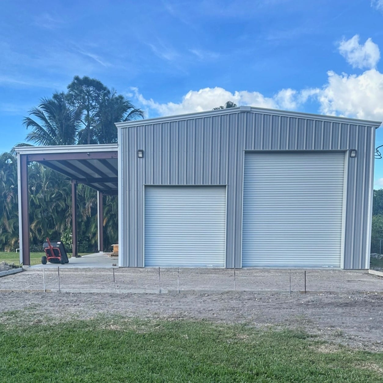 Steel Storage Building In West Palm Beach Fl Mbmi Metal Buildings