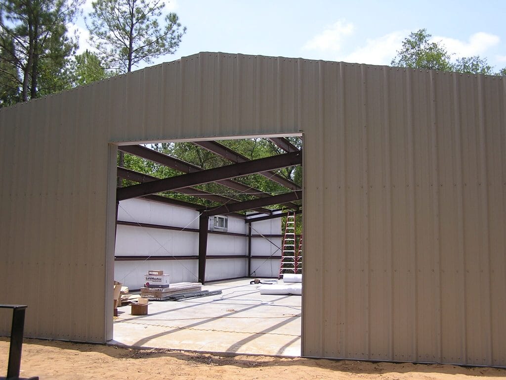Steel Building in Brooksville, FL MBMI Metal Buildings