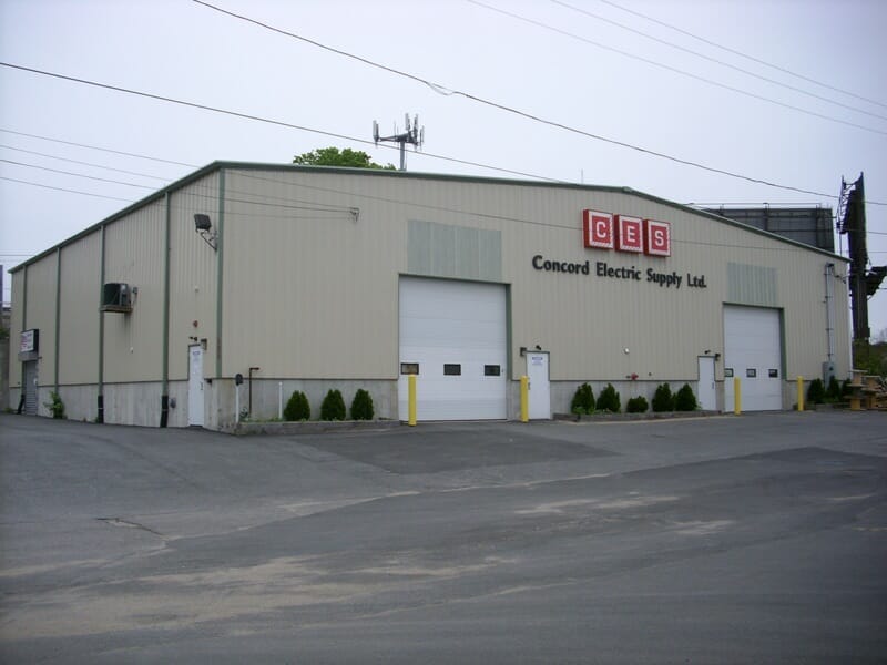 Steel Supply Storage Building in Greenville, RI MBMI Metal Buildings