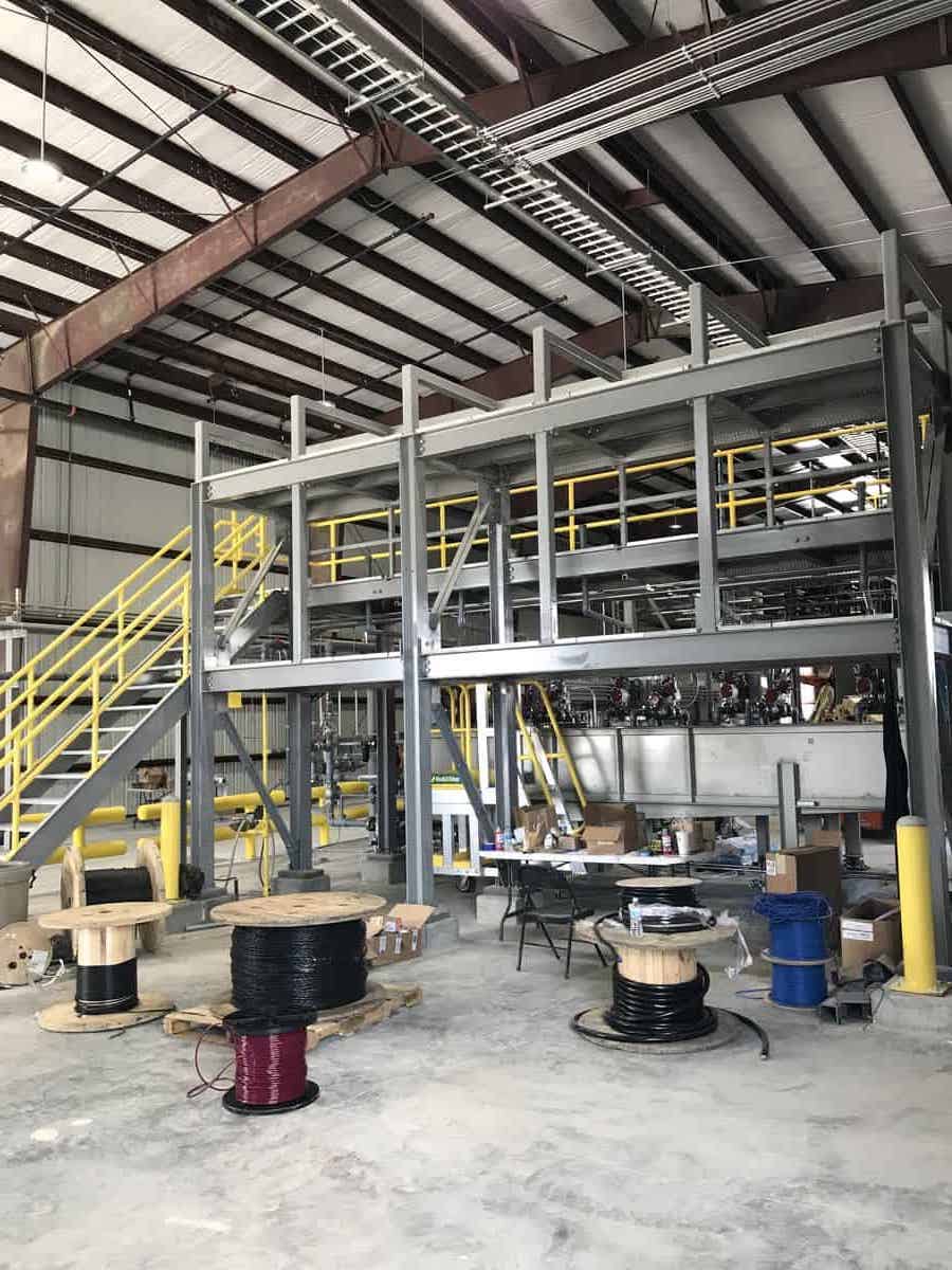 Facility For Pavestone In Brooksville, FL MBMI Metal Buildings