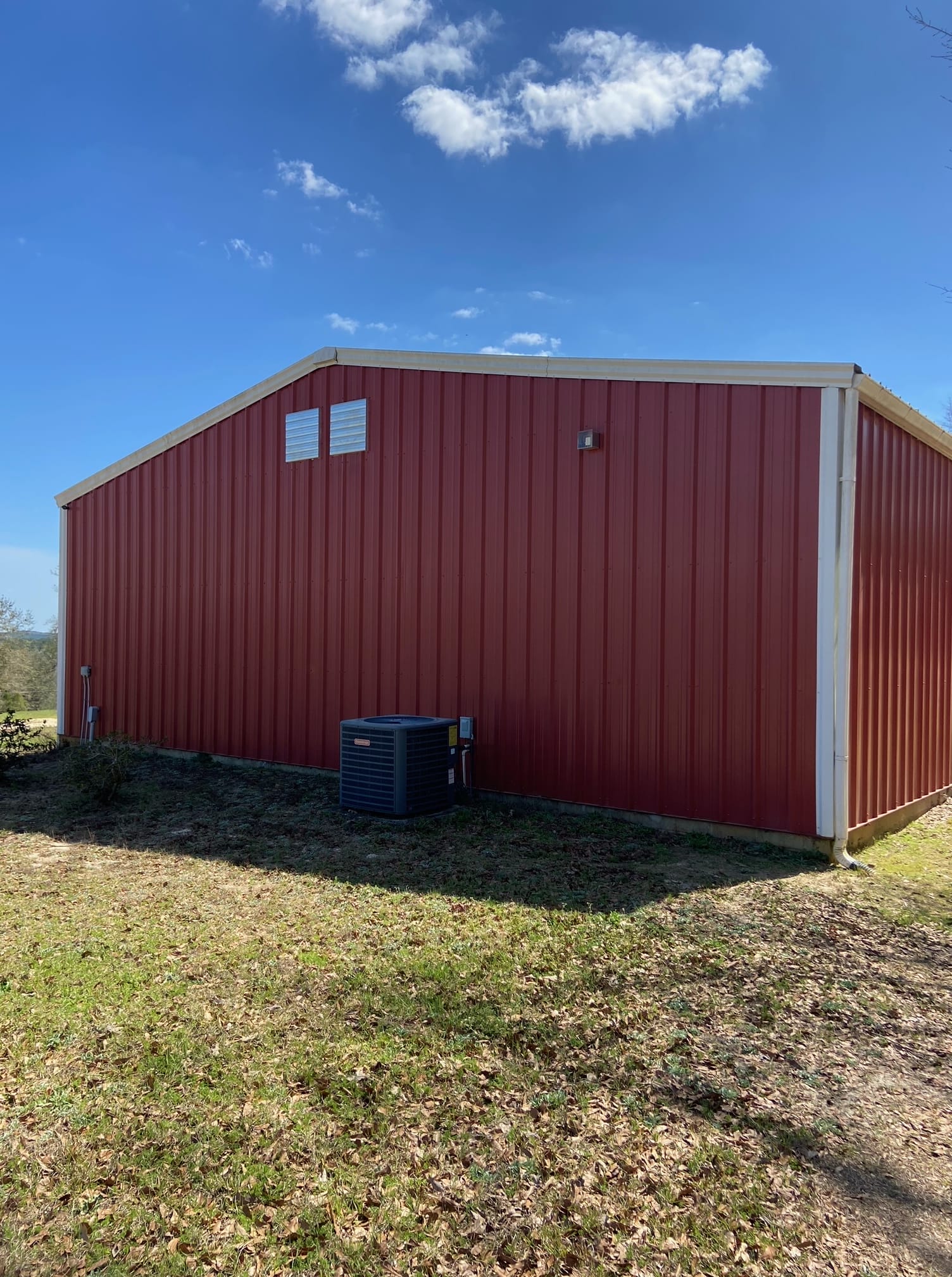 40x60 Barn in Holmes, FL MBMI Metal Buildings