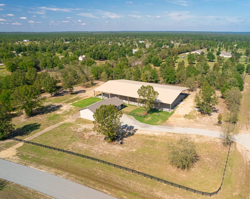 Large Riding Arena in Aiken, SC MBMI Metal Buildings