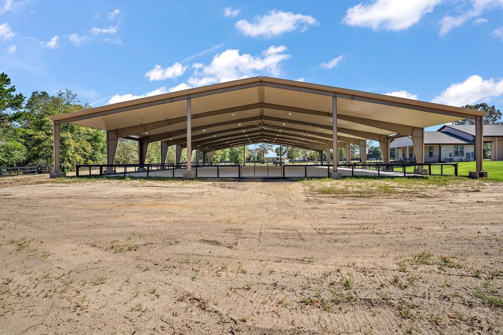 Large Riding Arena in Aiken, SC MBMI Metal Buildings