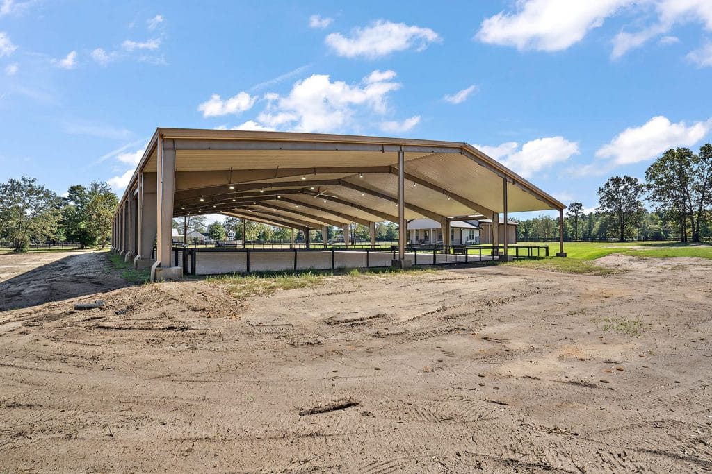 Large Riding Arena in Aiken, SC MBMI Metal Buildings