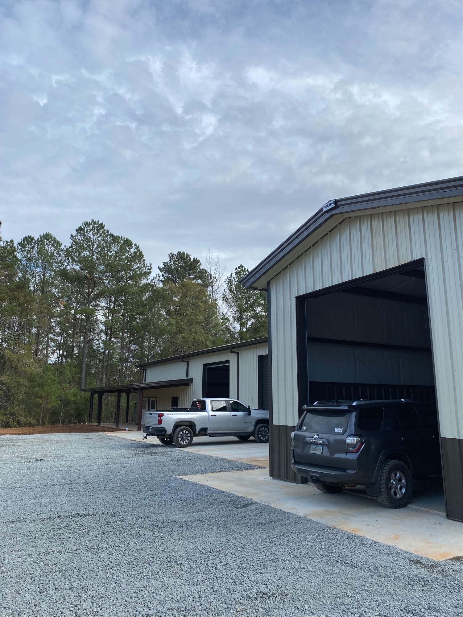 Toy Garage Storage in Newnan, GA MBMI Metal Buildings